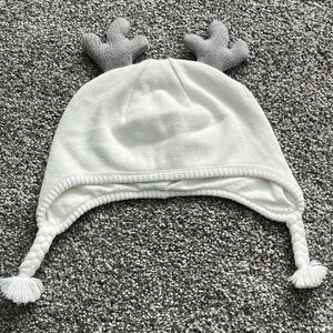 Janie and Jack Baby Moose Reindeer Winter Hat